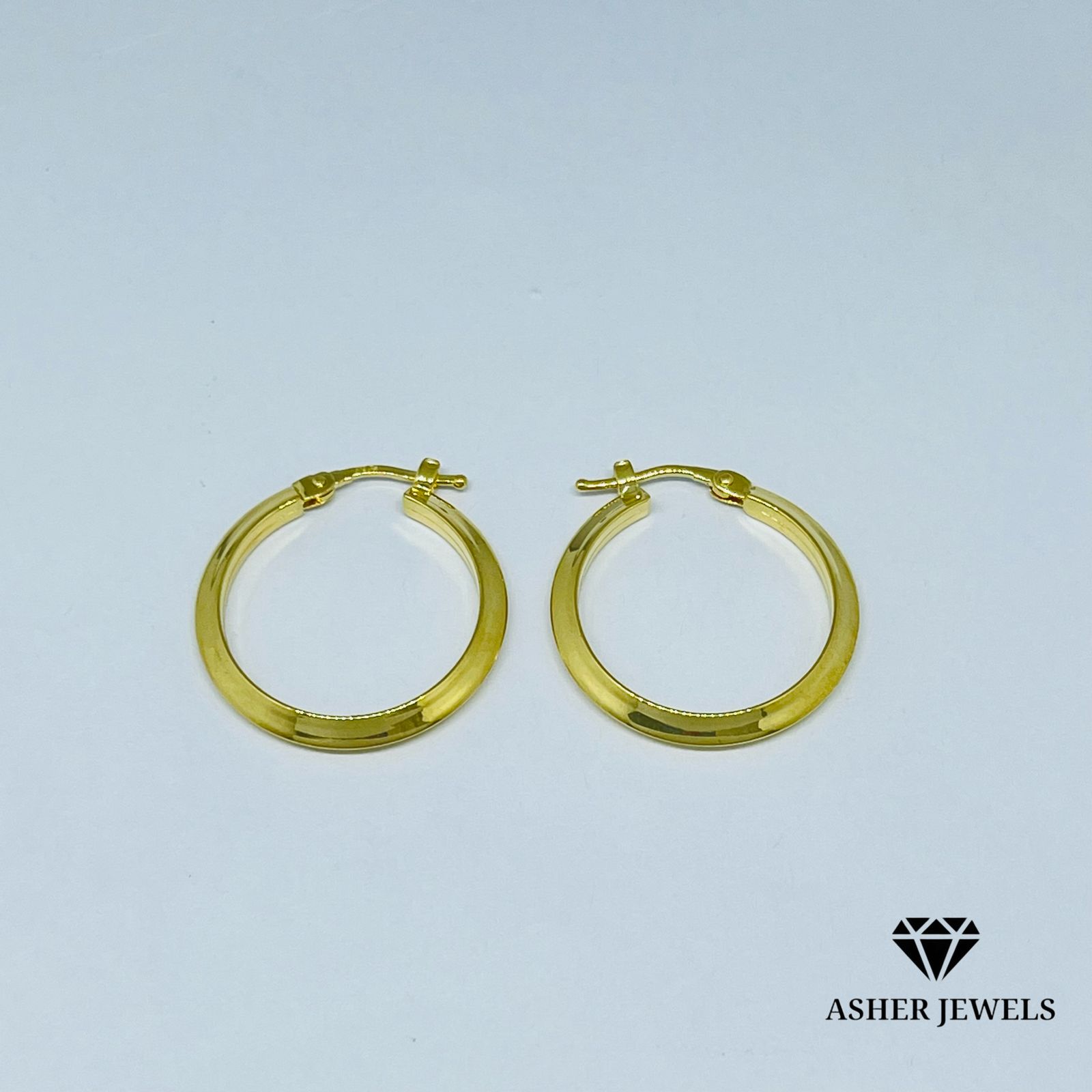 Plain Loop Earrrings